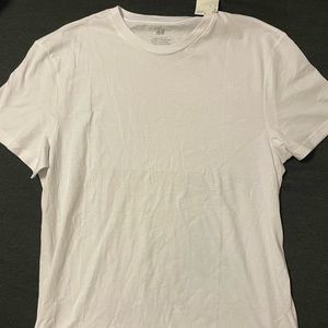 Mens White H&M t-shirt Large